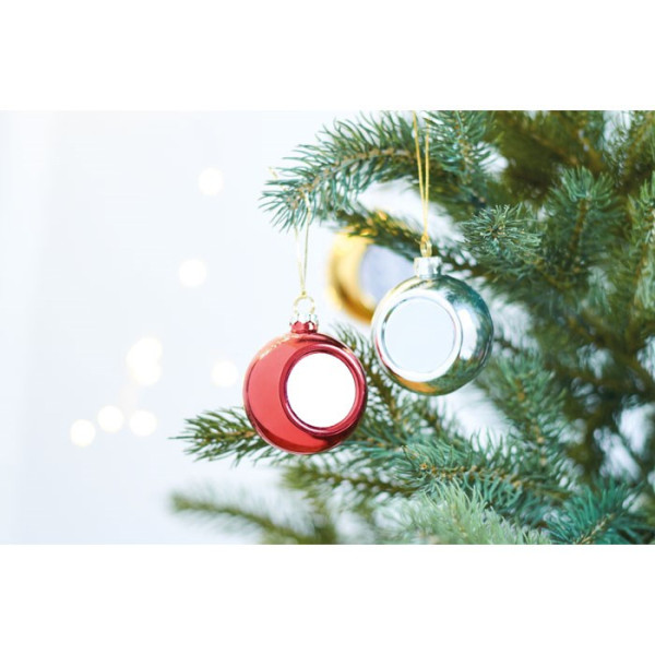 HAPPY BALL - Weihnachtskugel Sublimation