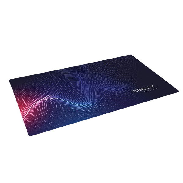TEXTIL Gaming -pad 600 x 400 x 2,5 mm Rand weiss vernäht