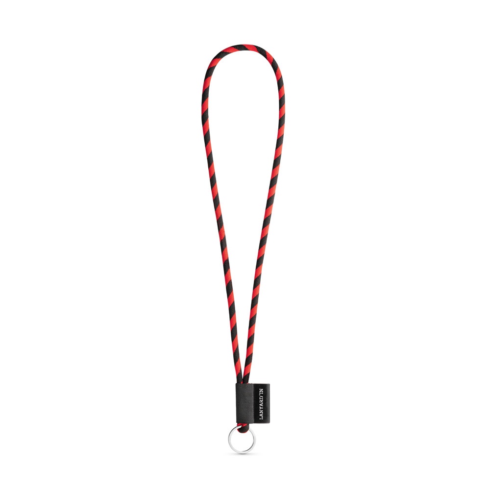 75093. Lanyard Tube Long Set I. Standardmodelle - Schwarz, Rot