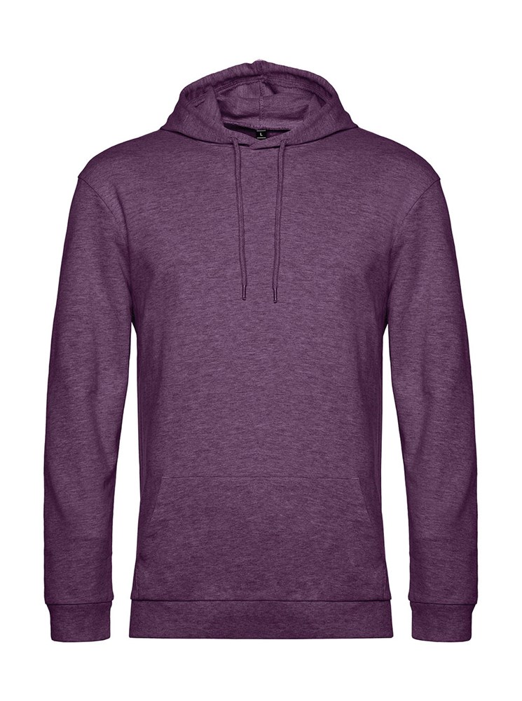 #Hoodie French Terry - Heather Purple