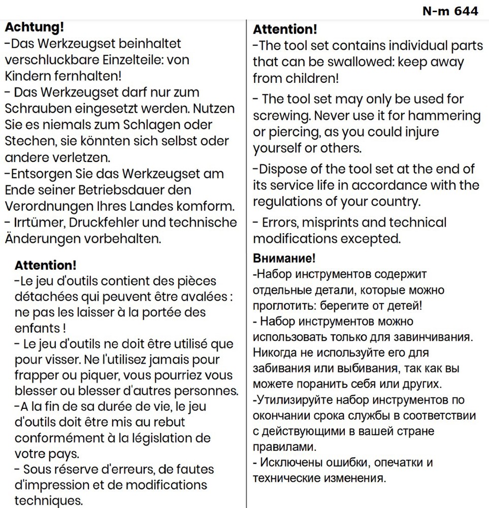 Nestler-matho DIY1 Schraubendreherset