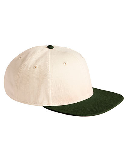 Beechfield - Contrast Flat Peak 6 Panel Cap