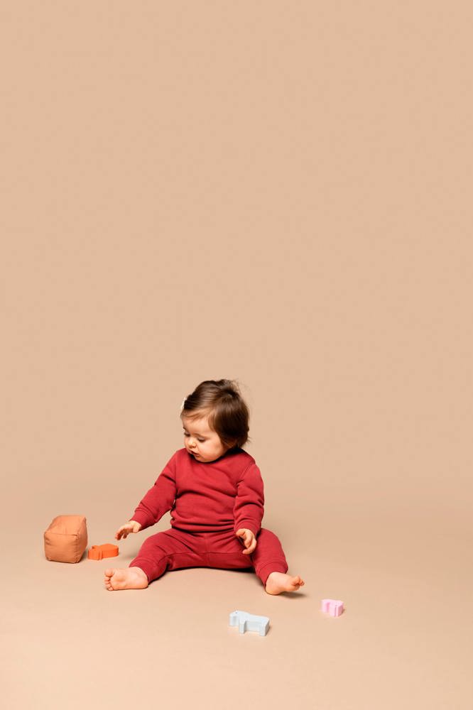K836 - Umweltfreundliche Molton-Hose für Babys