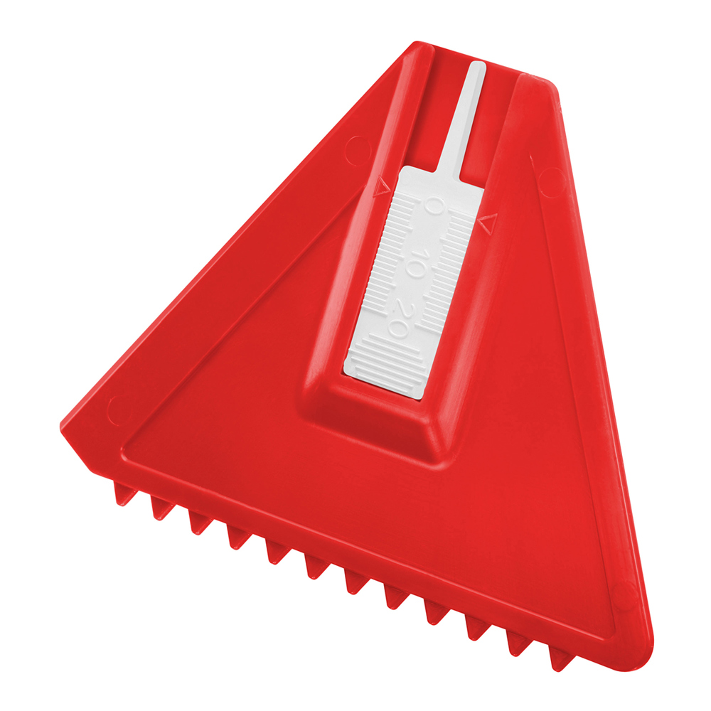 Eiskratzer "Duo" - weiß/rot