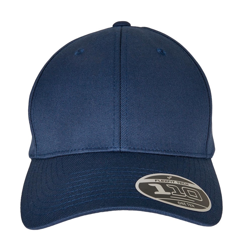 110 Curved Visor Snapback - navy