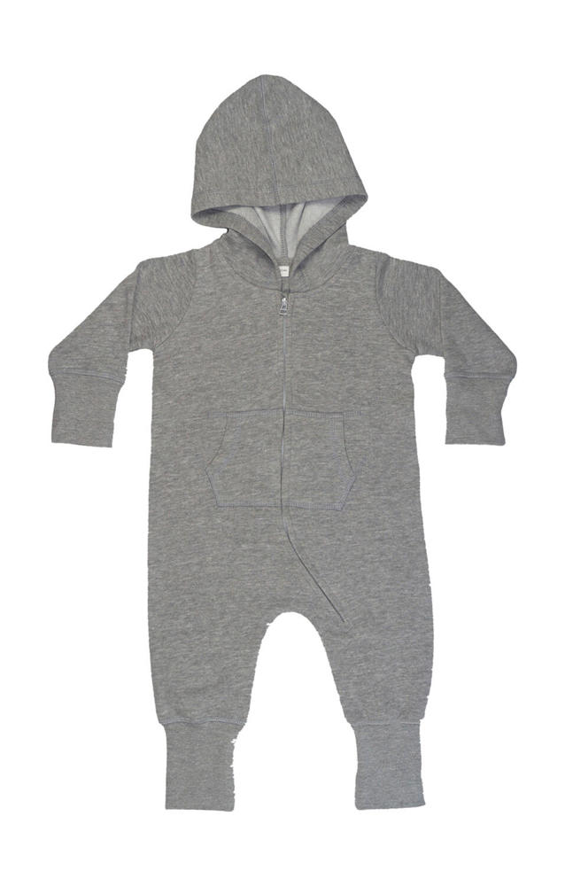 Baby All-in-One - Washed Grey Melange