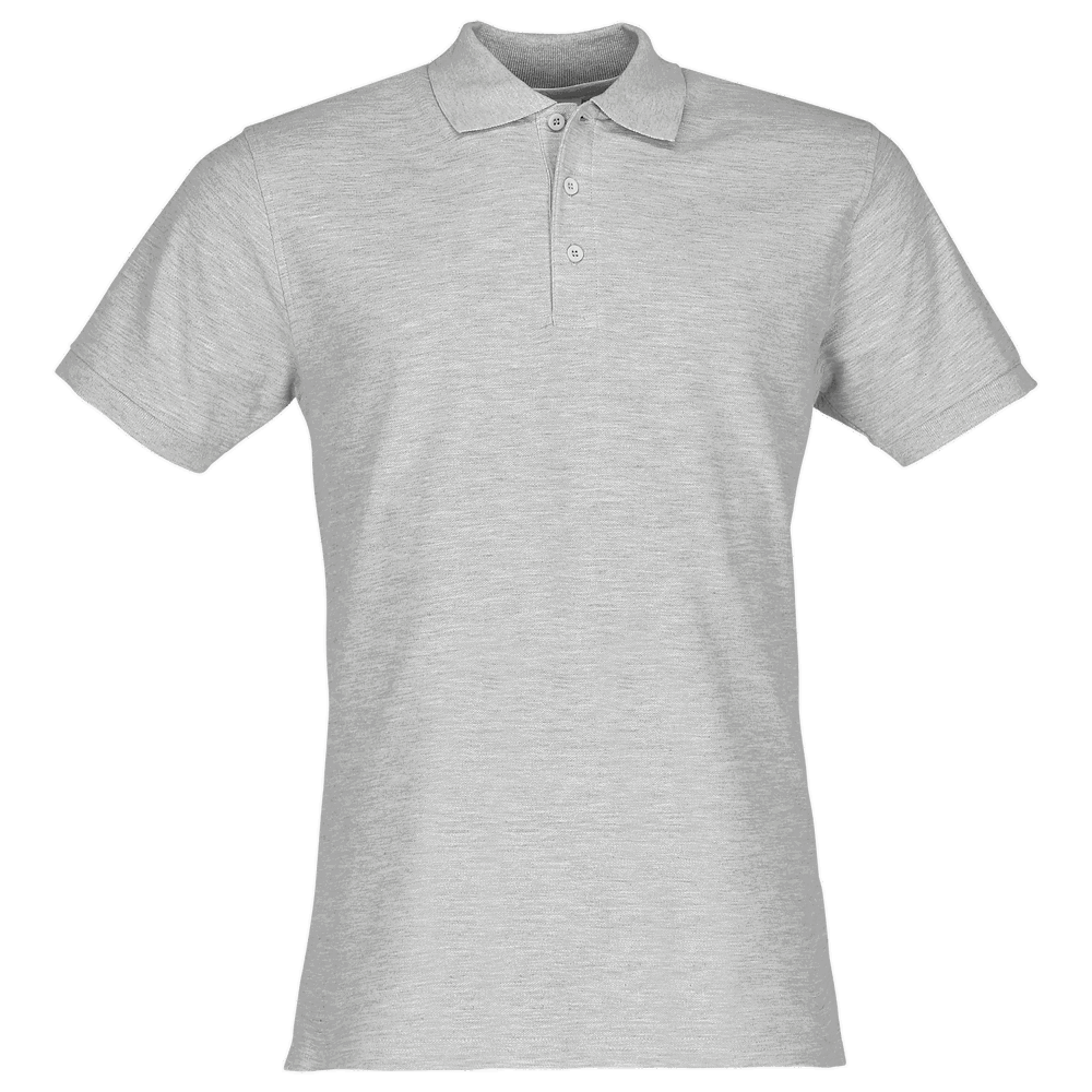 632180 - Premium Polo - graumeliert