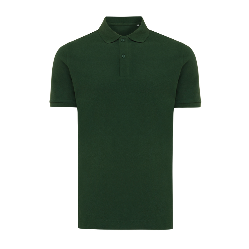 IQONIQ Yosemite Piqué-Poloshirt aus recycelter Baumwolle - forest green (± PMS 19-5920TCX)