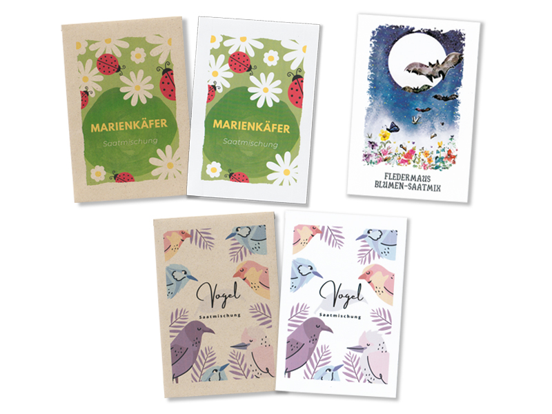 "Wünsch-dir-was" Samentüte mit loser Saat