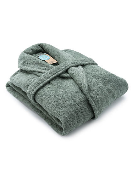 ARTG - Bathrobe Shawl Collar - Old Green