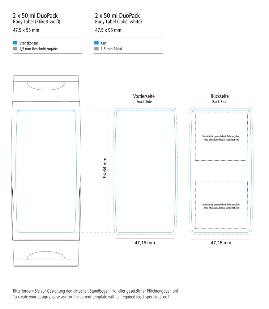 DuoPack Sonnenmilch LSF 30 + Duschgel 2 (2 x 50 ml)