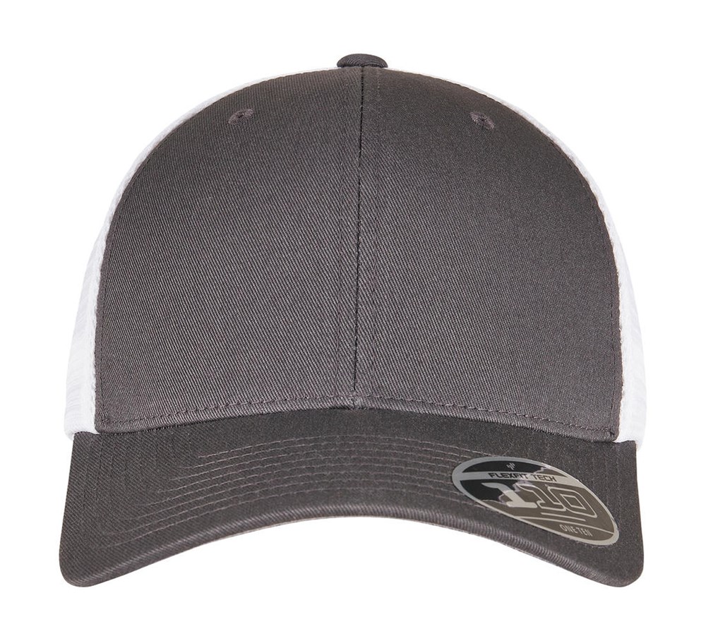 110 Mesh 2-Tone Cap - Charcoal/White