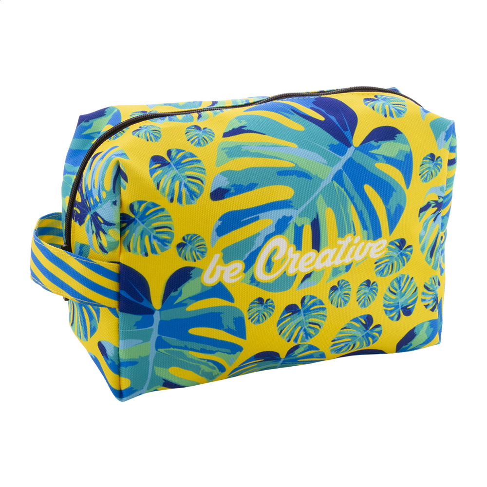 CreaBeauty Carry - Individuelle Kosmetiktasche - Schwarz/weiß