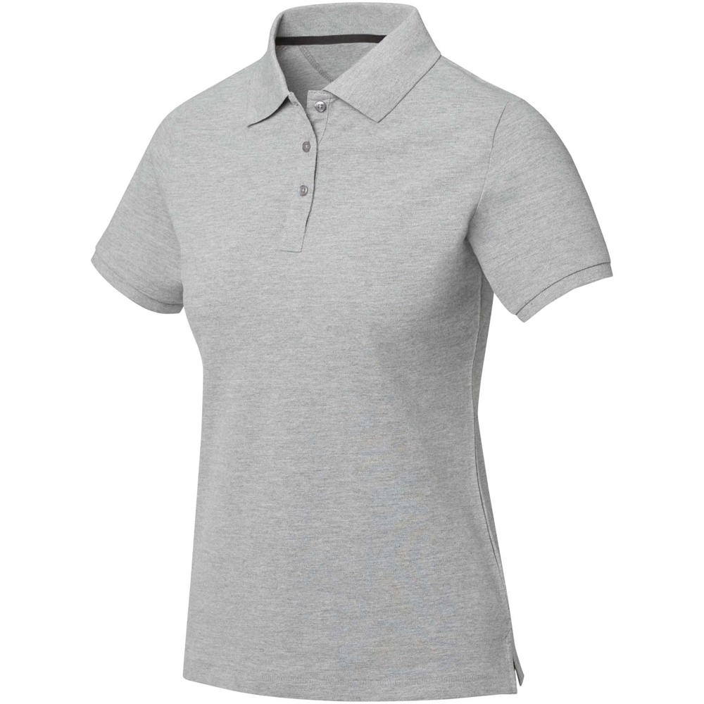 Calgary Poloshirt für Damen - grau meliert