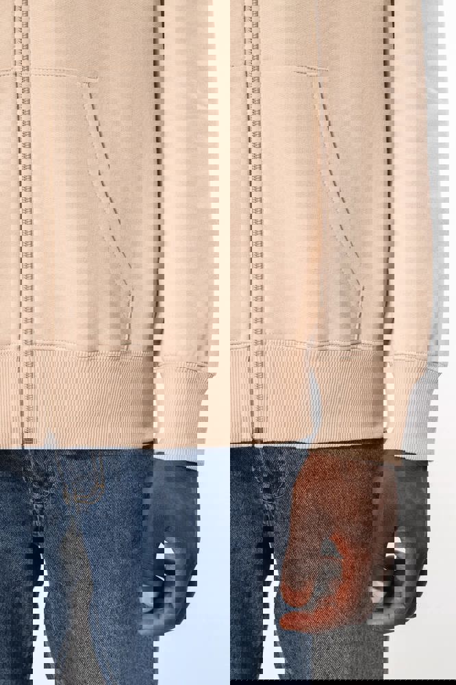 K4042 - Recyceltes Unisex-Sweatshirt mit Reißverschluss und Kapuze