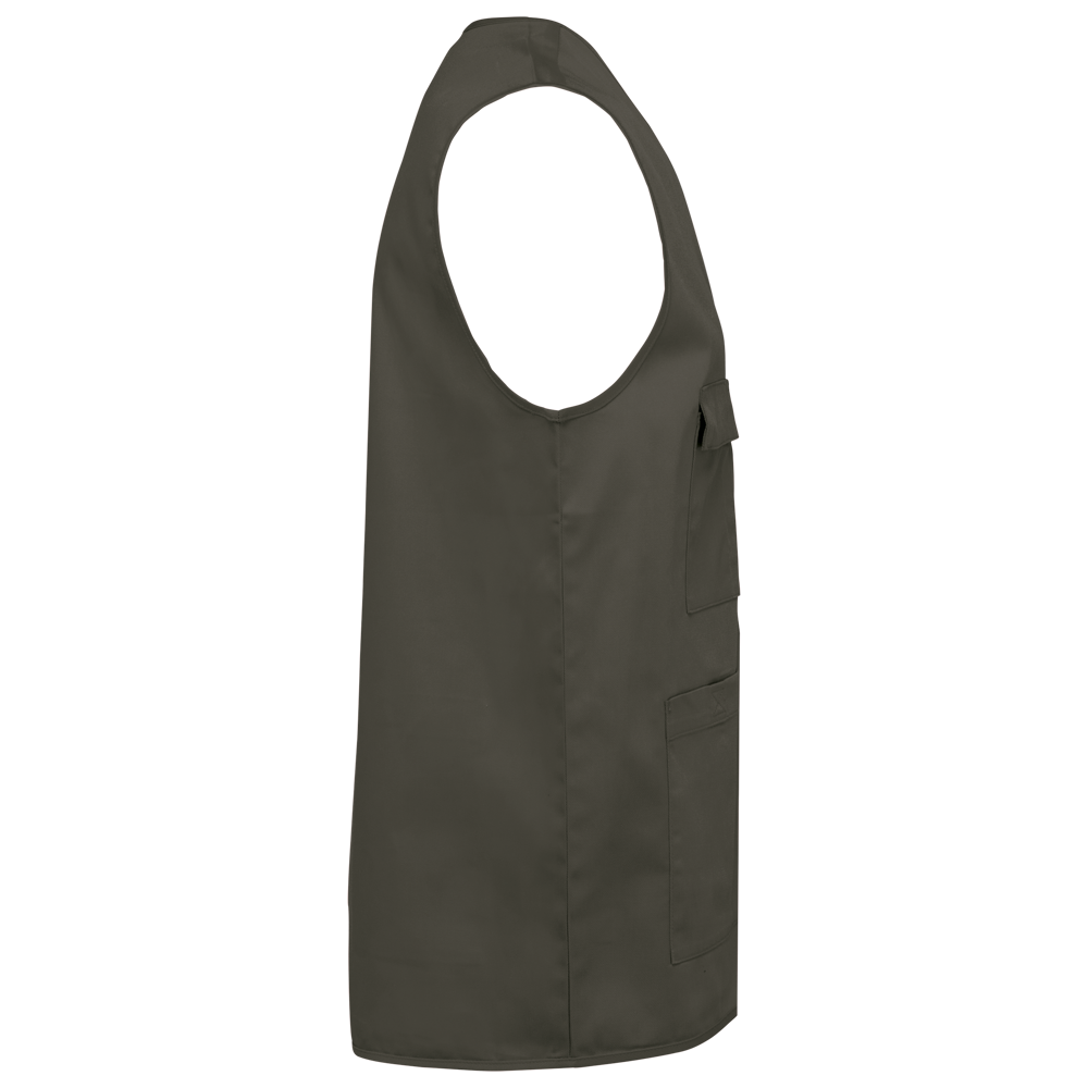 WK608 - Unisex-Weste aus  Baumwollpolyester mit mehreren Taschen