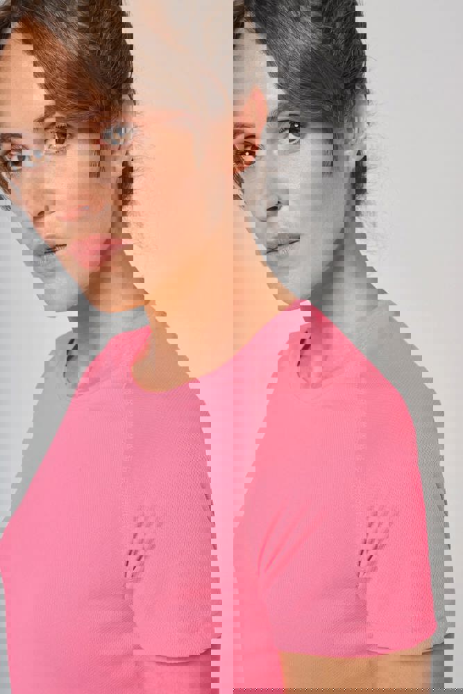 PA439C - Damen Basic Sport Funktionsshirt Kurzarm