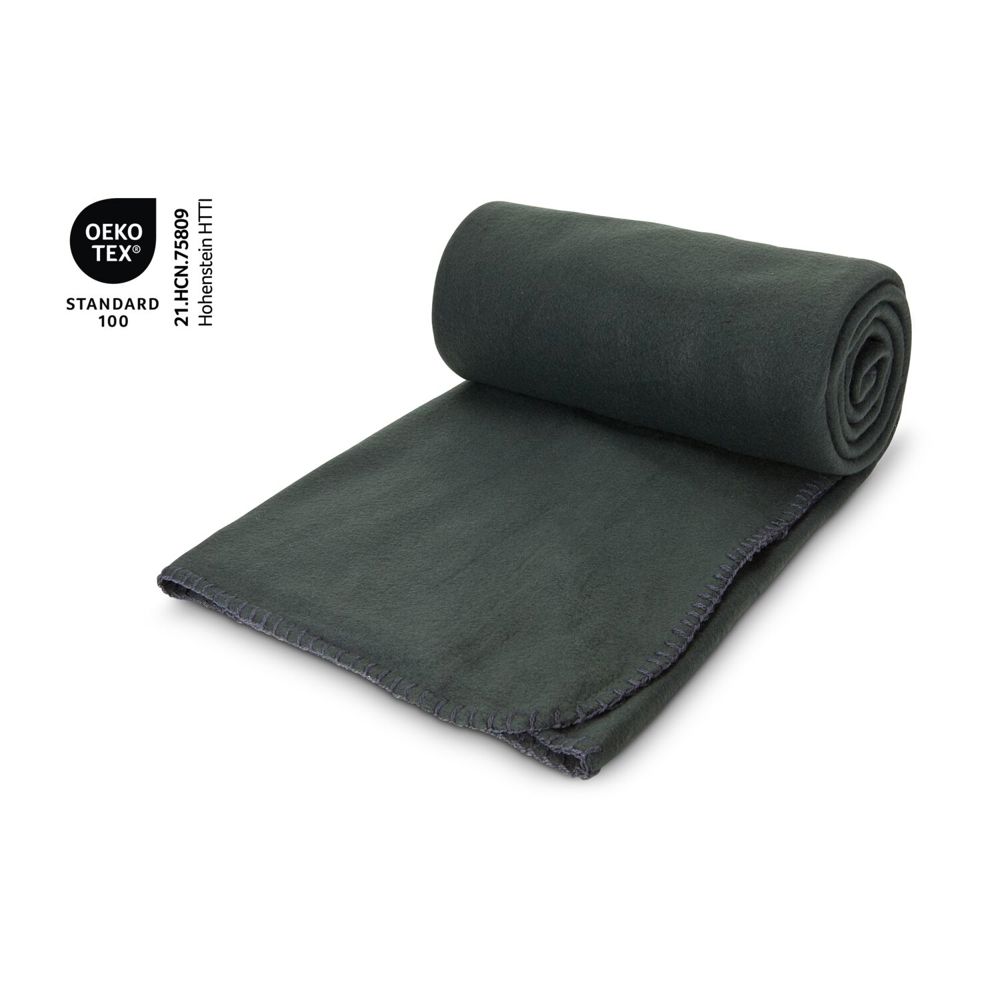 Fleecedecke Basic anthrazit - 120 x 150 cm, 180 g/m²