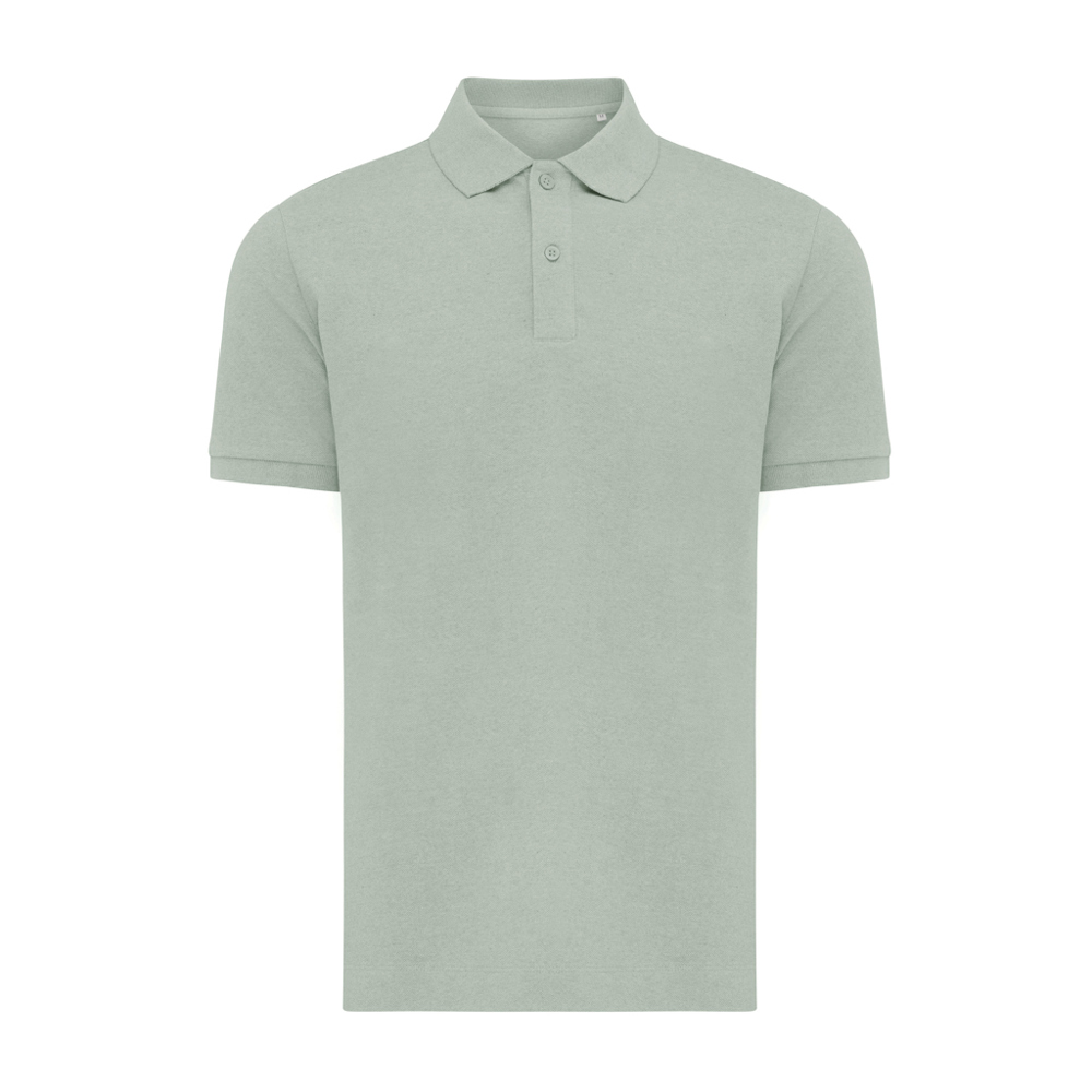 IQONIQ Yosemite Piqué-Poloshirt aus recycelter Baumwolle - Iceberg green (± PMS 15-5205 TCX)