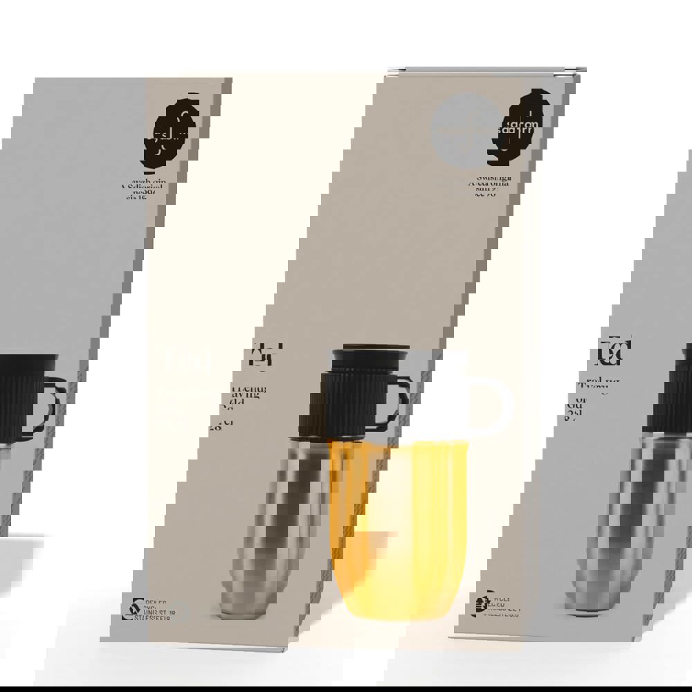 Sagaform Ted isolierter Becher, 280ml auslaufsicher und spülmaschinenfest