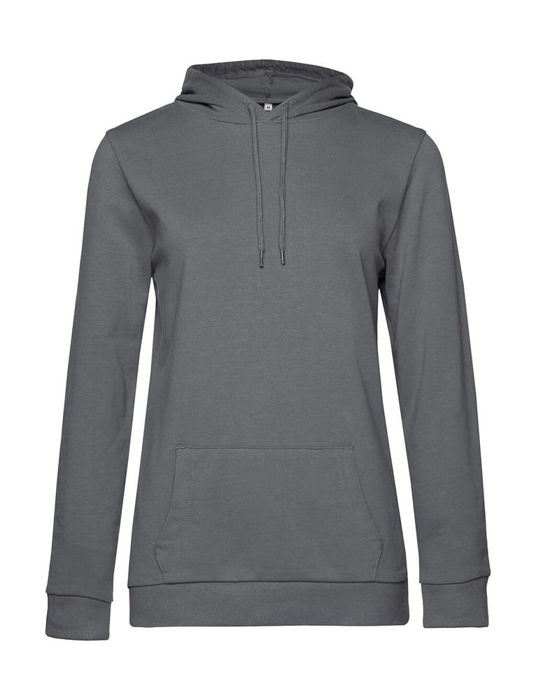 #Hoodie /women French Terry - Elephant Grey