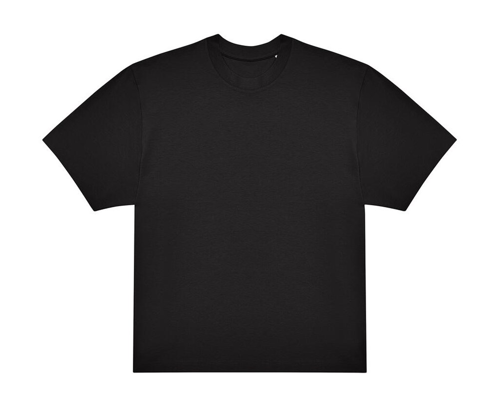 #E220 Oversized T-Shirt - Black