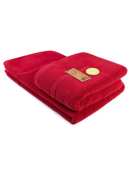 ARTG - Bath Mat - Deep Red