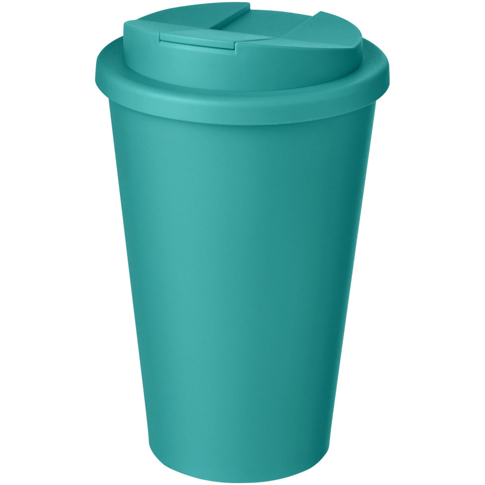 Americano® 350 ml Isolierbecher mit auslaufsicherem Schraubverschluss - aquablau