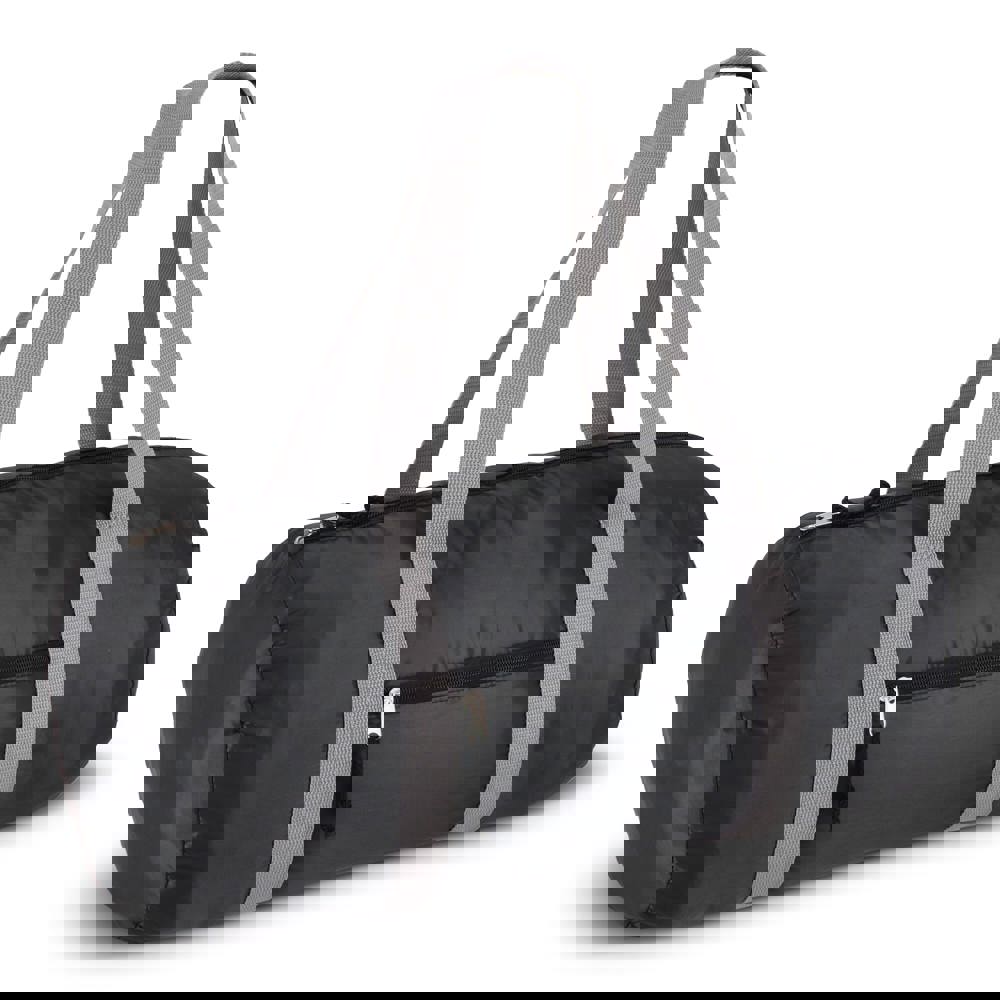 R-PET 190T Leichte Sport- und Reisetasche 48 x 23 x 23 cm 20 l - schwarz