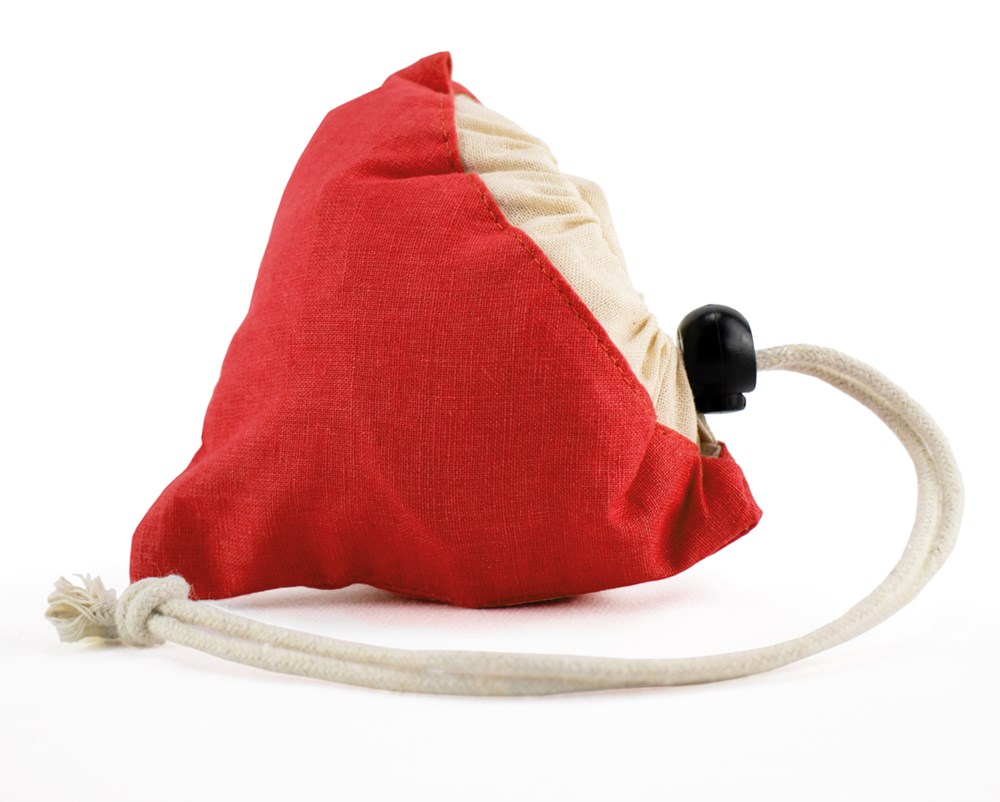 Faltshopper Bally aus Fairtrade Baumwolle - rot