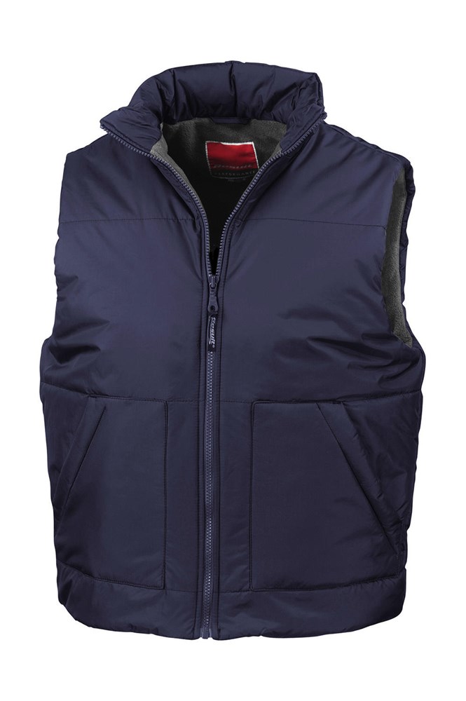 Fleece Lined Bodywarmer - navy