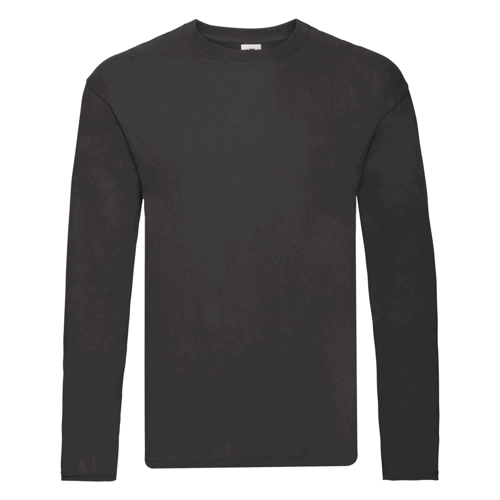 614280 - Original Long Sleeve T, schwarz, 2XL