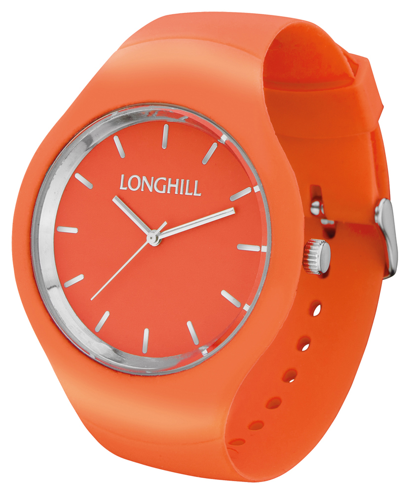 Kunststoffuhr SNAKE - orange