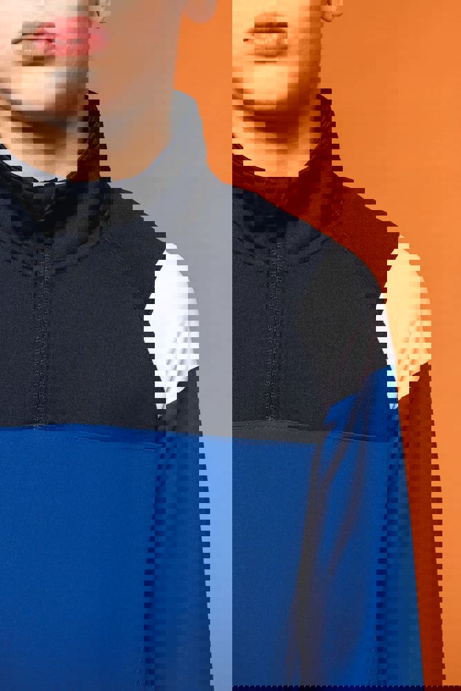 PA388 - Kinder Trainings-Sweatshirt mit 1/4 Reißverschluss