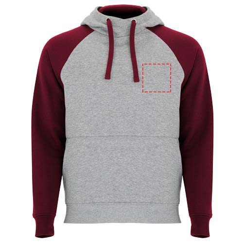 Badet 280 g/m² zweifarbiger Kapuzenpullover Unisex