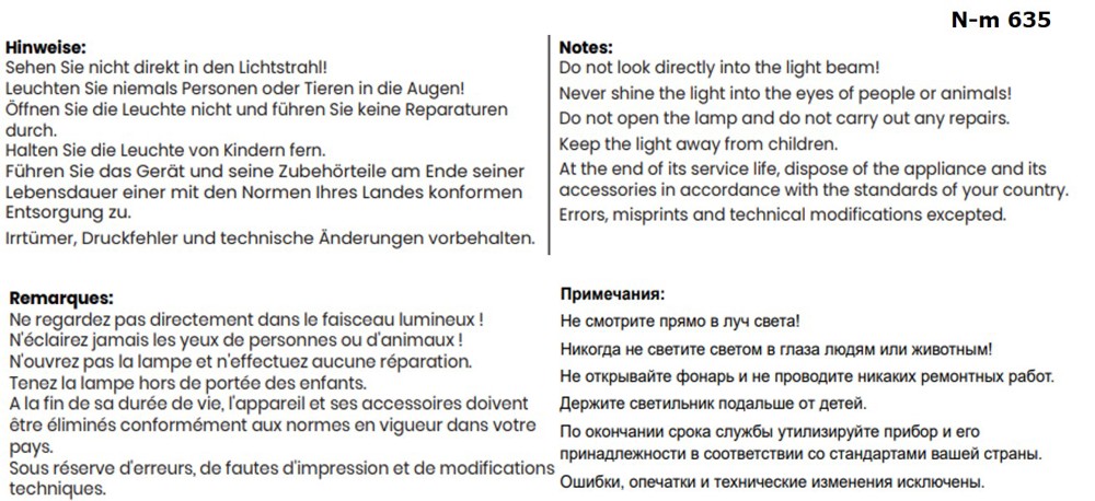 Nestler-matho BEAM Taschenlampe 1000 Lumen