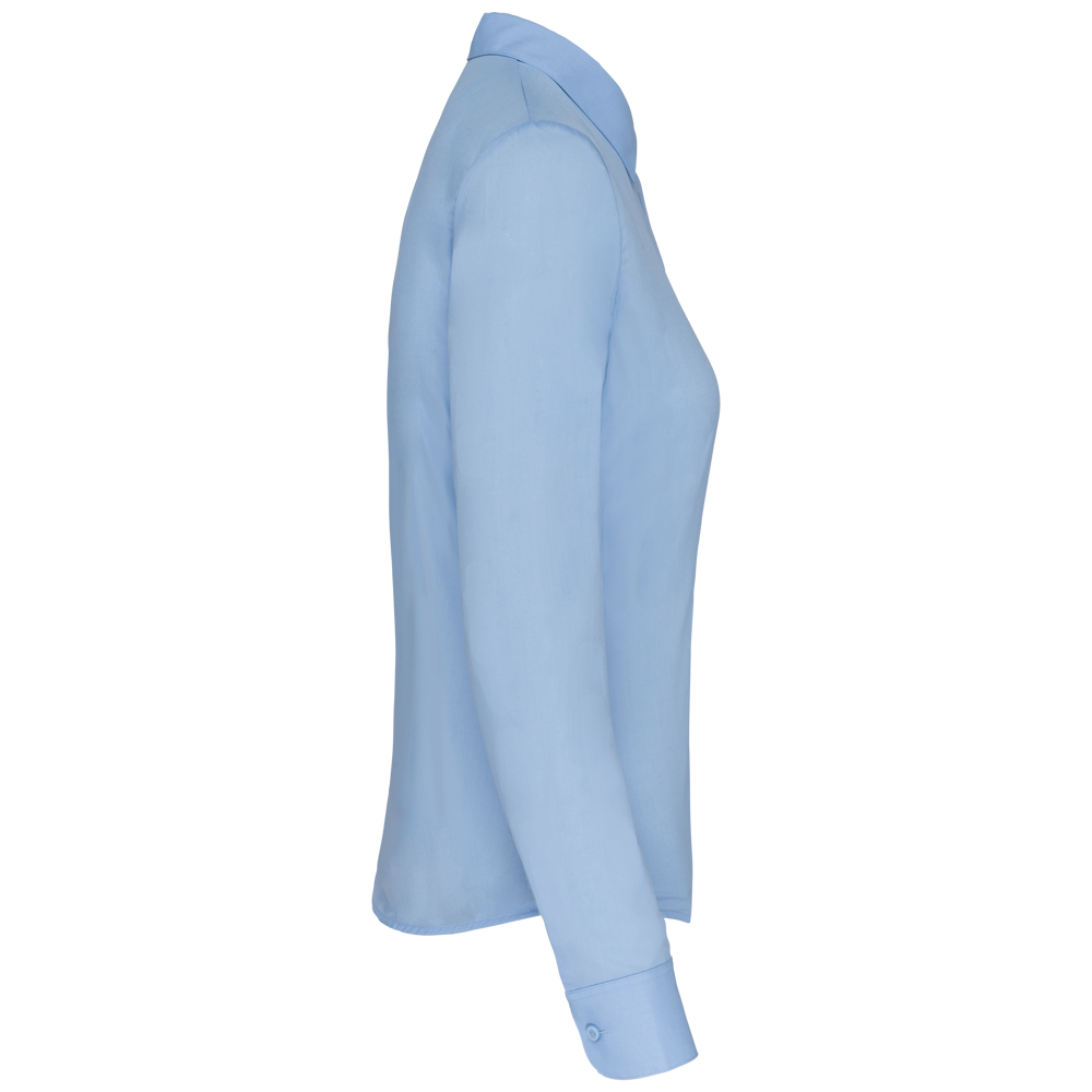 K549C - Popeline-Hemd Baumwollpolyester pflegeleicht für Damen