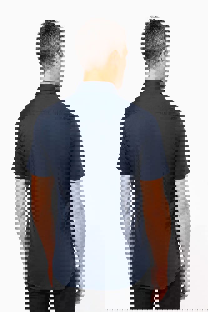 K531 - Herren Stretchhemd Kurzarm