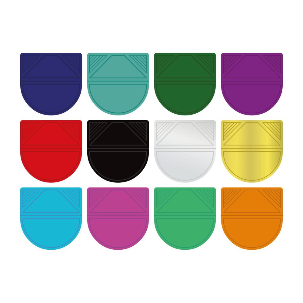 ROMINOX® Eckenklammer Corner Snap in Gold, idealer Mailingartikel für Dokumente, Büroklammer mit bis zu 10 Seiten Klemmkraft