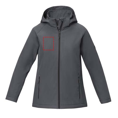Notus wattierte Softshell Damenjacke
