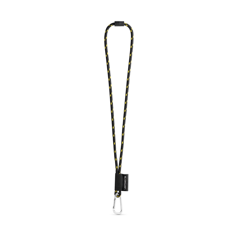 75091. Lanyard Nautic Long Set. Standardmodelle - Schwarz, Gelb