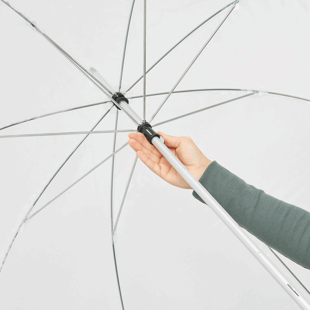PANORAMIX - Transparenter Aluminium-Stockschirm