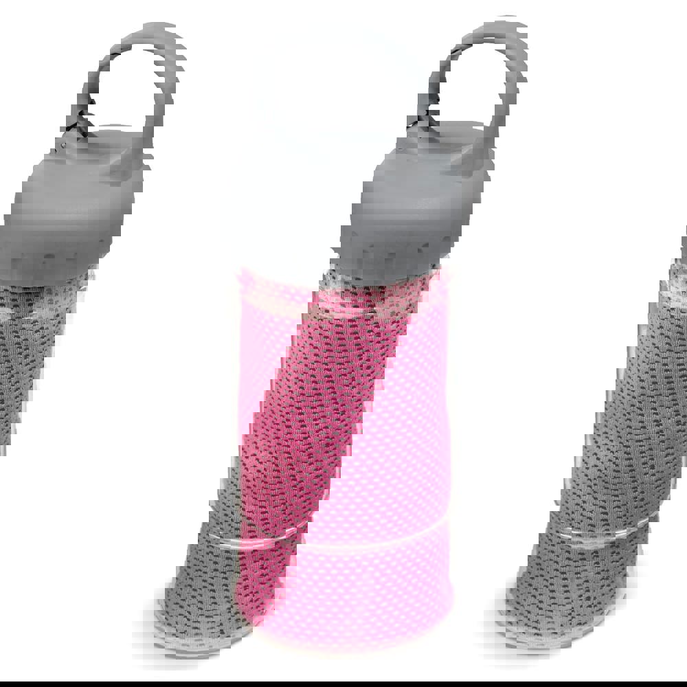 Fitness-Handtuch 32x88cm - Dunkelrosé