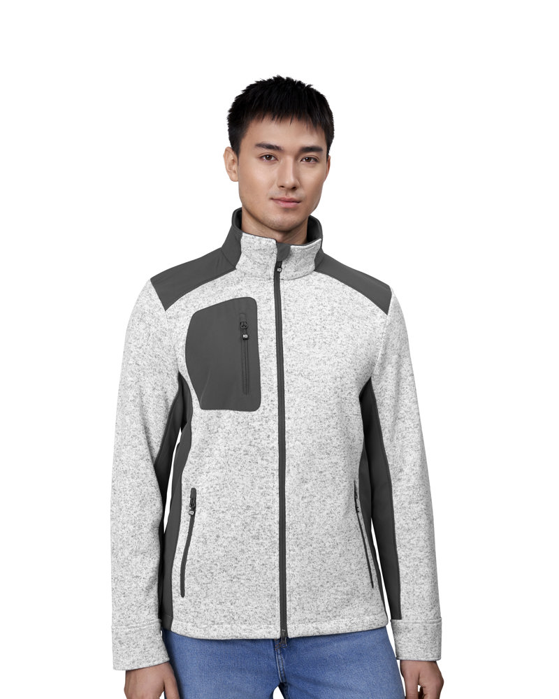 Cardigan | Strick-Fleece 