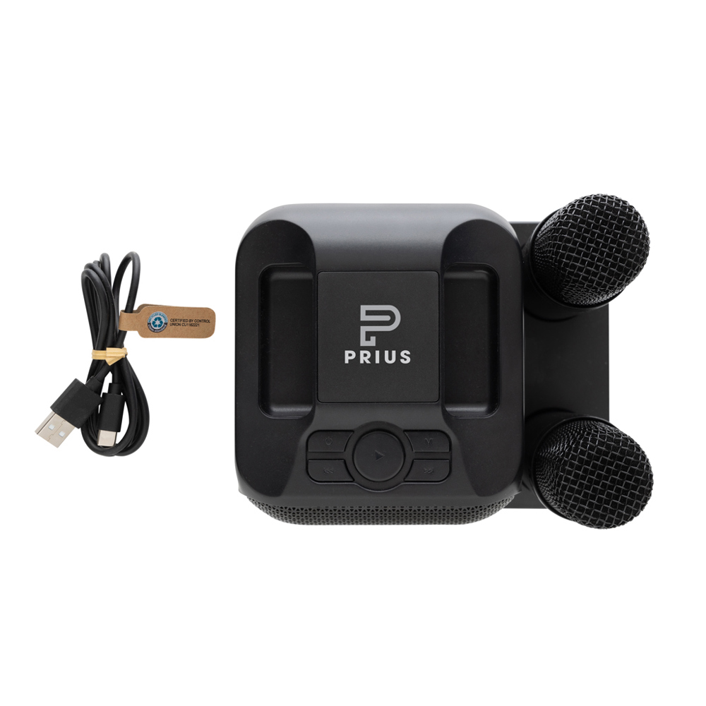 Singvibe Karaoke-Set mit Doppelmikrofon aus RCS rec. ABS
