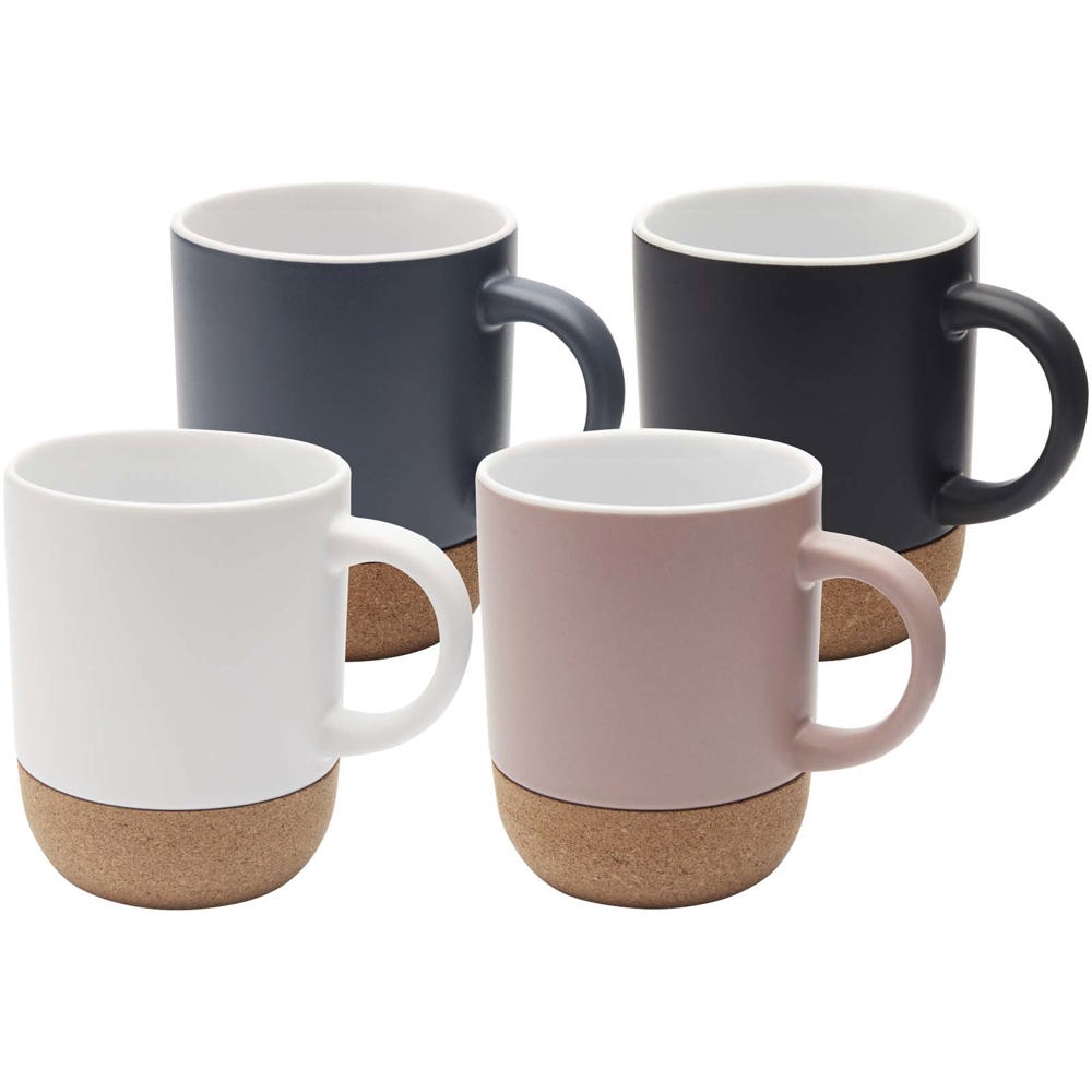 Billie 300 ml Keramiktasse mit Korkdetails 