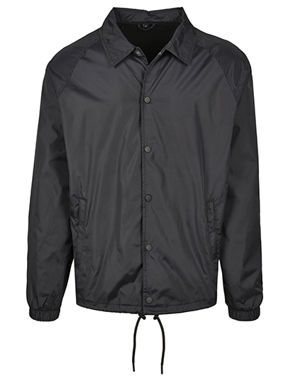 Build Your Brand - Coach Jacket - Black