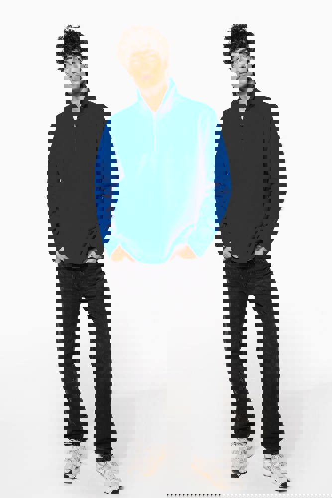 K912 - Enzo > Mikrofleece Pullover 1/4 Zip