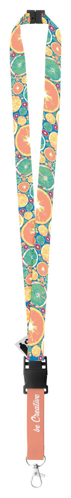 Subyard USB Safe RPET - Individuelles Sublimationslanyard