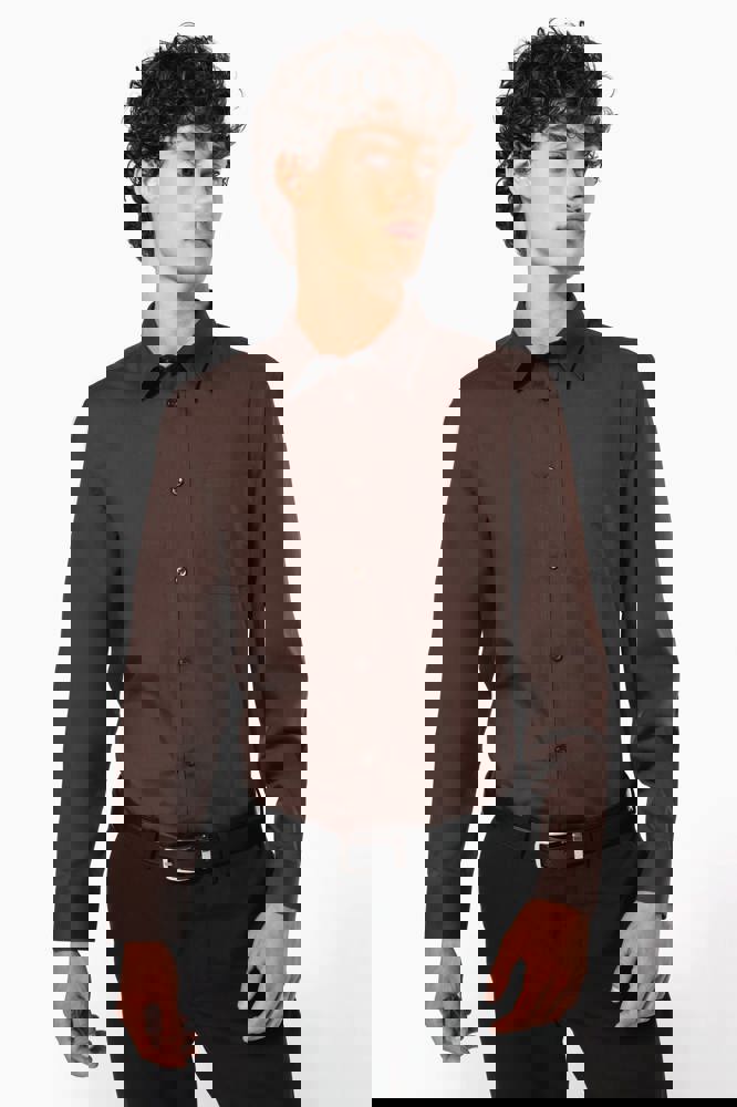 K545C - Popeline-Hemd Baumwollpolyester pflegeleicht für Herren